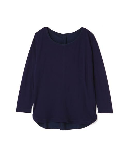 ＊＊PROPORTION BODY DRESSING / プロポーションボディドレッシング　 カットソー | クリア天竺プルオーバー（ネイビー）