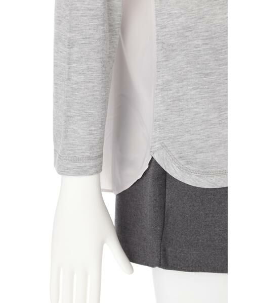 ＊＊PROPORTION BODY DRESSING / プロポーションボディドレッシング　 カットソー | クリア天竺プルオーバー | 詳細7