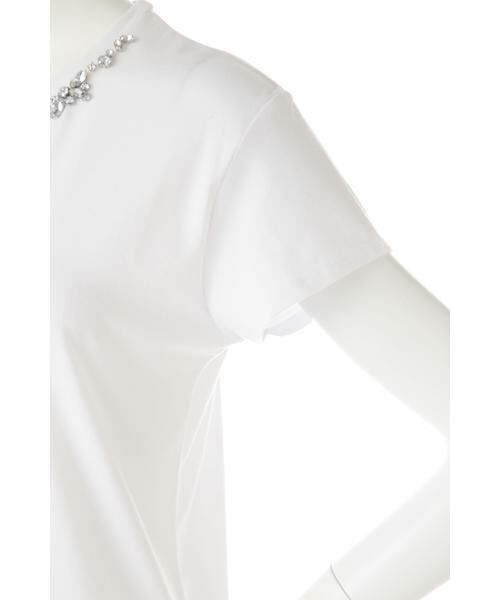 ＊＊PROPORTION BODY DRESSING / プロポーションボディドレッシング　 カットソー | ビジュー付Tシャツ | 詳細7