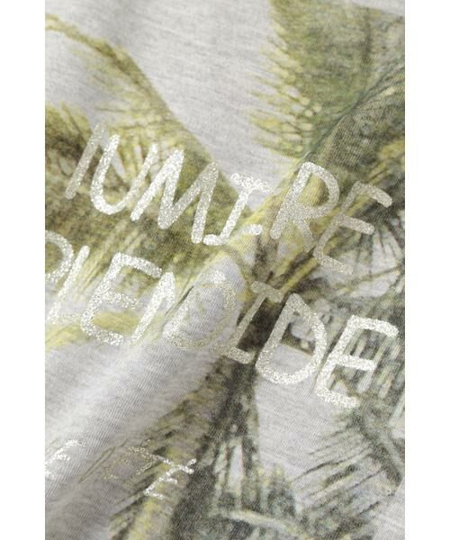 ＊＊PROPORTION BODY DRESSING / プロポーションボディドレッシング　 カットソー | トロピカルロゴＴシャツ | 詳細8