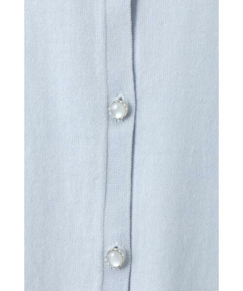 ＊＊PROPORTION BODY DRESSING / プロポーションボディドレッシング　 カーディガン・ボレロ | ギンガムビジューアンサンブルニットカーディガン | 詳細3