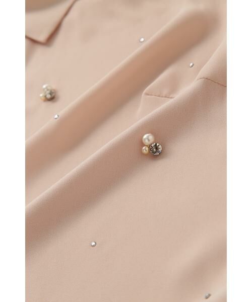 ＊＊PROPORTION BODY DRESSING / プロポーションボディドレッシング　 シャツ・ブラウス | パールビジューシャツ | 詳細13