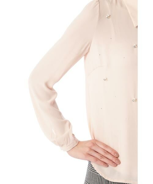 ＊＊PROPORTION BODY DRESSING / プロポーションボディドレッシング　 シャツ・ブラウス | パールビジューシャツ | 詳細8