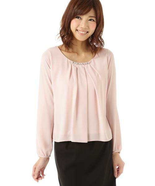 ＊＊PROPORTION BODY DRESSING / プロポーションボディドレッシング　 シャツ・ブラウス | ブラウス（ピンク）