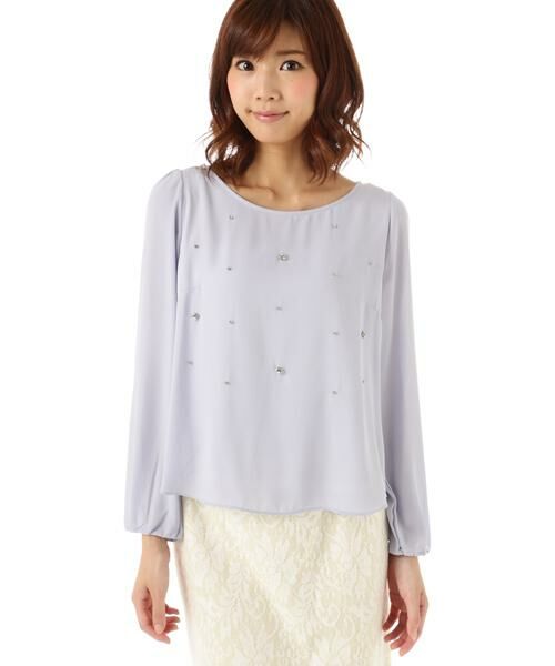 ＊＊PROPORTION BODY DRESSING / プロポーションボディドレッシング　 シャツ・ブラウス | ブラウス（ブルー）