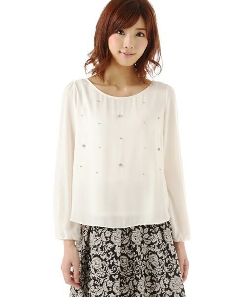 ＊＊PROPORTION BODY DRESSING / プロポーションボディドレッシング　 シャツ・ブラウス | ブラウス（ホワイト1）