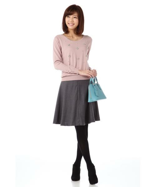 ＊＊PROPORTION BODY DRESSING / プロポーションボディドレッシング　 スカート | ウールフレアスカート | 詳細3