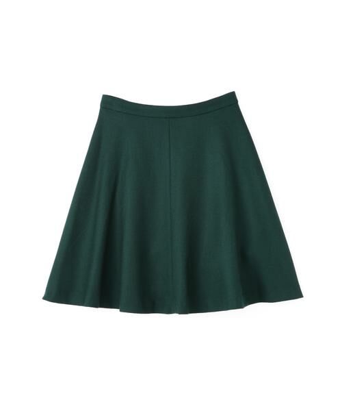 ＊＊PROPORTION BODY DRESSING / プロポーションボディドレッシング　 スカート | ウールフレアスカート（グリーン）