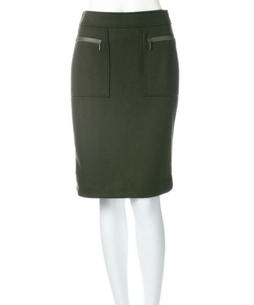 ＊＊PROPORTION BODY DRESSING / プロポーションボディドレッシング　 スカート | 圧縮フラノタイトスカート | 詳細1