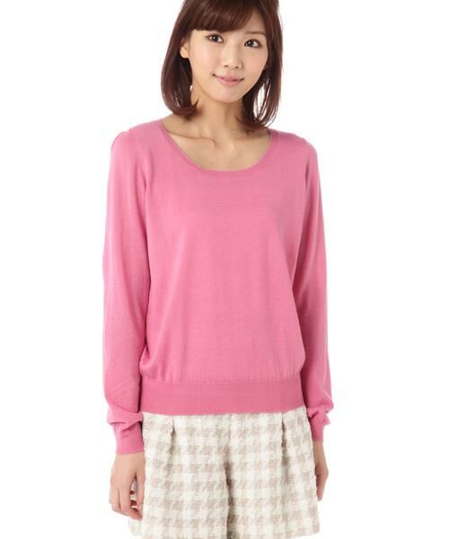 ＊＊PROPORTION BODY DRESSING / プロポーションボディドレッシング　 ニット・セーター | ミランニット（ピンク）