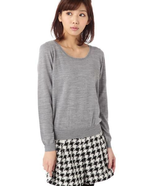 ＊＊PROPORTION BODY DRESSING / プロポーションボディドレッシング　 ニット・セーター | ミランニット（グレー1）