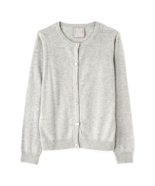 ＊＊PROPORTION BODY DRESSING / プロポーションボディドレッシング　 カーディガン・ボレロ | ツインニットカーディガン（グレー1）