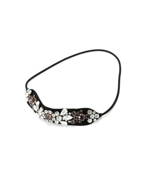 ＊＊PROPORTION BODY DRESSING / プロポーションボディドレッシング　 服飾小物 | 《エディットコロン》クリアビジューヘアバンド | 詳細1