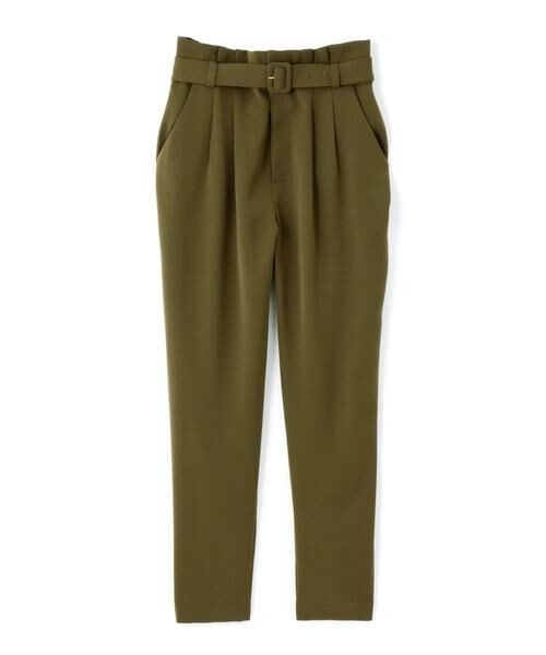 ＊＊PROPORTION BODY DRESSING / プロポーションボディドレッシング　 パンツ | ドロシー２タックパンツ（カーキ）
