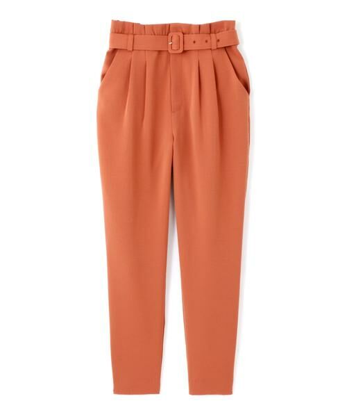 ＊＊PROPORTION BODY DRESSING / プロポーションボディドレッシング　 パンツ | ドロシー２タックパンツ（ブラウン）