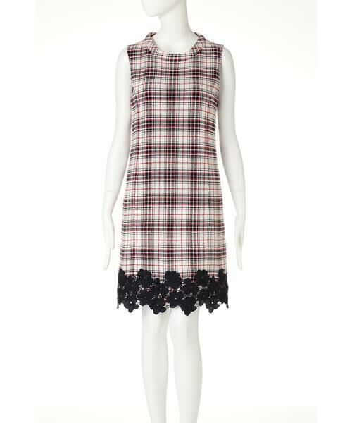 ＊＊PROPORTION BODY DRESSING / プロポーションボディドレッシング　 ワンピース | CanCamコラボ_フラワーサマーツィードワンピース | 詳細1