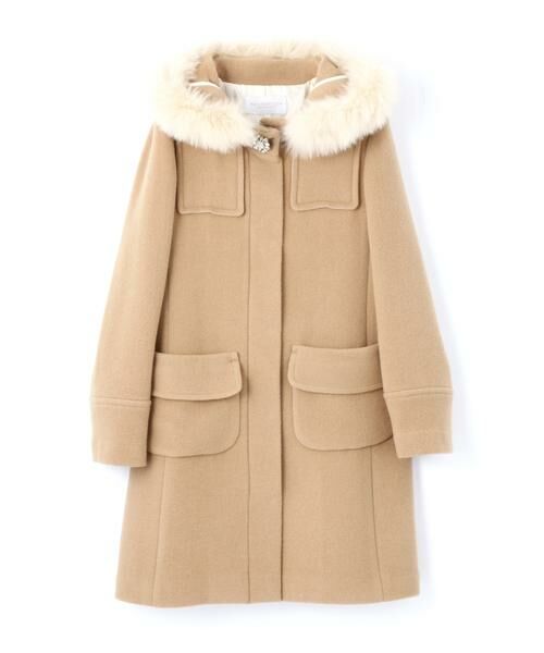 ＊＊PROPORTION BODY DRESSING / プロポーションボディドレッシング　 アウター | フードコート（キャメル1）