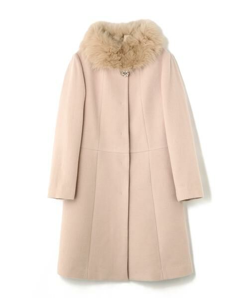 PROPORTION BODY DRESSING ベージュ ノーカラーコート PROPORTION BODY DRESSING 「PROPORTION DRESSING」 ノーカラー