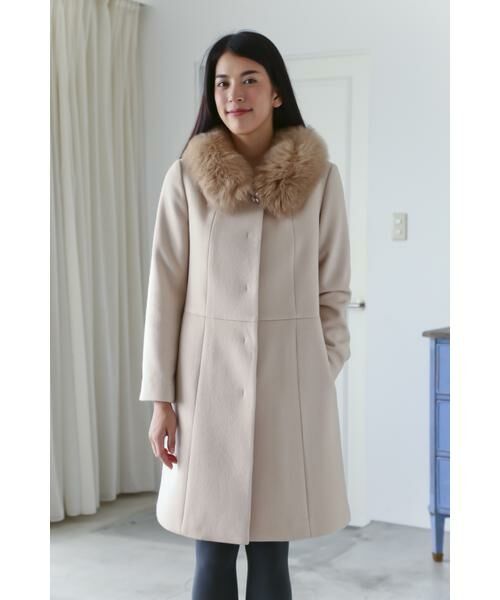 ノーカラーコート （アウター）｜＊＊PROPORTION BODY DRESSING