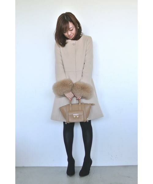 Proportion Body Dressing❤︎大人フェミニンノーカラーコート プロポーションボディドレッシング PROPORTION BODY DRESSING