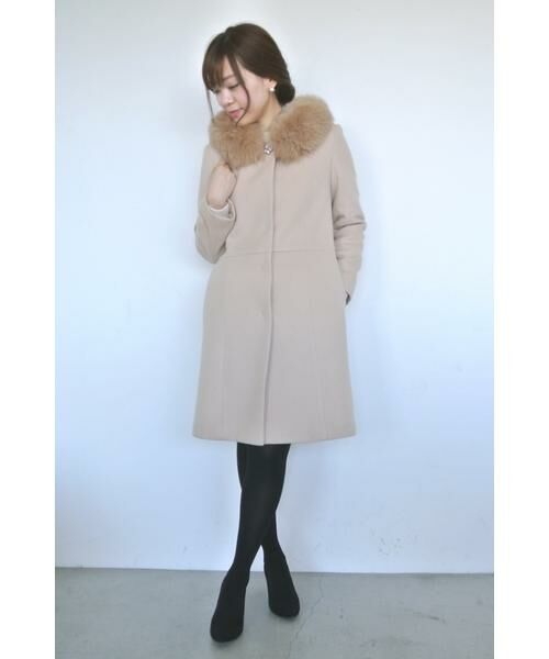 Proportion Body Dressing❤︎大人フェミニンノーカラーコート プロポーションボディドレッシング PROPORTION BODY DRESSING