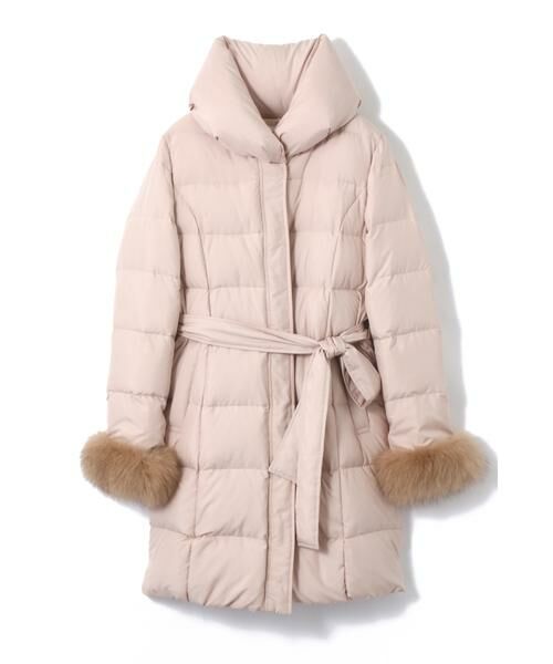 ＊＊PROPORTION BODY DRESSING / プロポーションボディドレッシング　 アウター | ピーチタフタダウン（ベージュ）