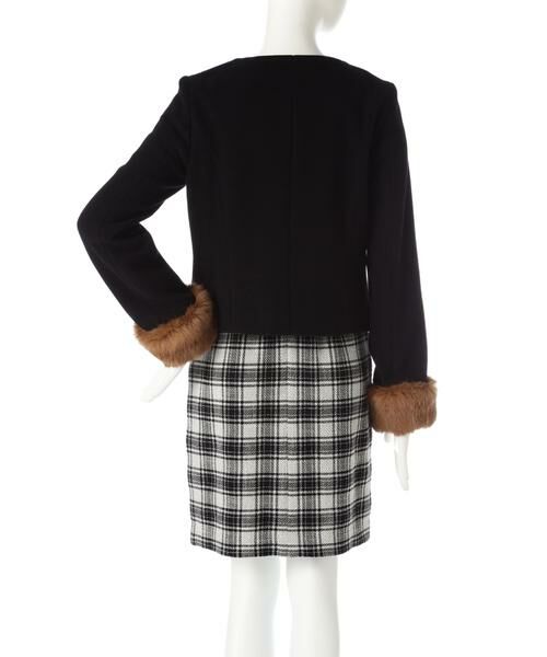 ＊＊PROPORTION BODY DRESSING / プロポーションボディドレッシング　 ブルゾン | ライトメルトンノーカラーブルゾン | 詳細5