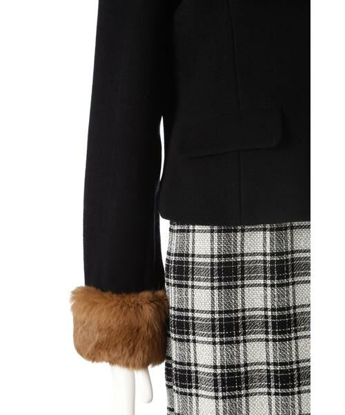 ＊＊PROPORTION BODY DRESSING / プロポーションボディドレッシング　 ブルゾン | ライトメルトンノーカラーブルゾン | 詳細10