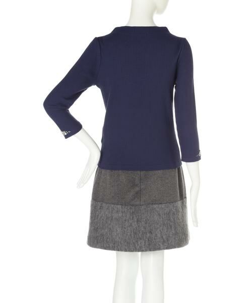 ＊＊PROPORTION BODY DRESSING / プロポーションボディドレッシング　 カットソー | リブテレコ ポイントビジューカットソー | 詳細5