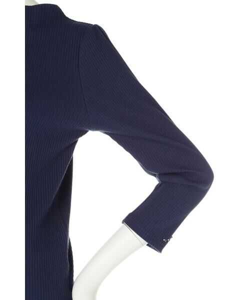 ＊＊PROPORTION BODY DRESSING / プロポーションボディドレッシング　 カットソー | リブテレコ ポイントビジューカットソー | 詳細8