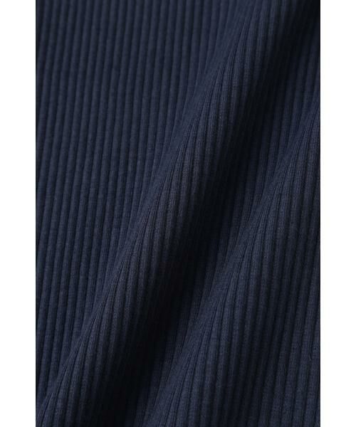 ＊＊PROPORTION BODY DRESSING / プロポーションボディドレッシング　 カットソー | リブテレコ ポイントビジューカットソー | 詳細9