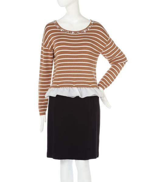 ＊＊PROPORTION BODY DRESSING / プロポーションボディドレッシング　 ニット・セーター | ボーダーニットセット | 詳細3