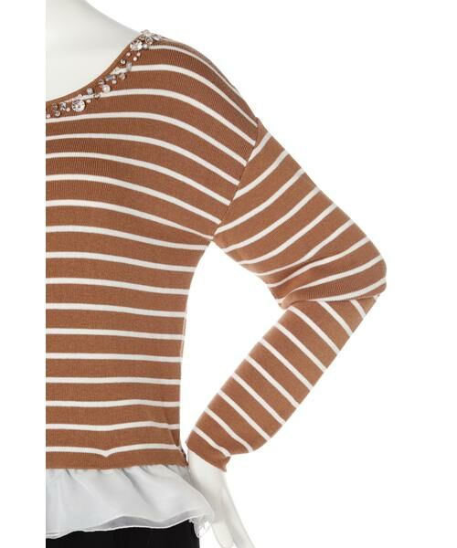 ＊＊PROPORTION BODY DRESSING / プロポーションボディドレッシング　 ニット・セーター | ボーダーニットセット | 詳細7