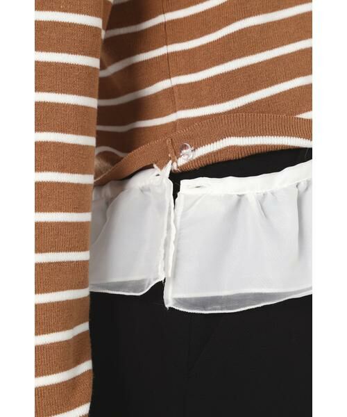 ＊＊PROPORTION BODY DRESSING / プロポーションボディドレッシング　 ニット・セーター | ボーダーニットセット | 詳細8