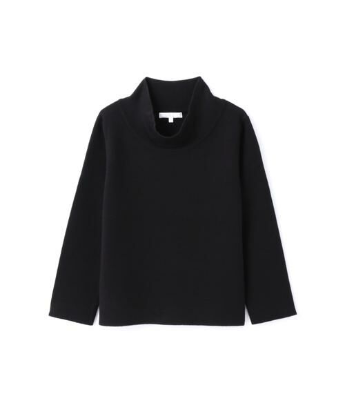 ＊＊PROPORTION BODY DRESSING / プロポーションボディドレッシング　 ニット・セーター | Ｗフェイスニット（ブラック）