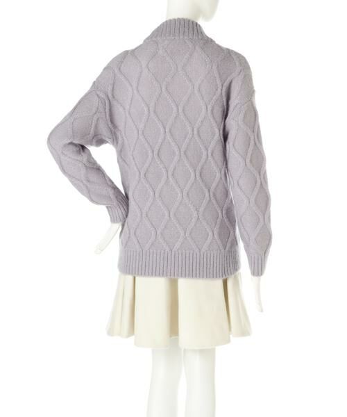 ＊＊PROPORTION BODY DRESSING / プロポーションボディドレッシング　 ニット・セーター | 《EDIT COLOGNE》ダイヤ柄ニット | 詳細2