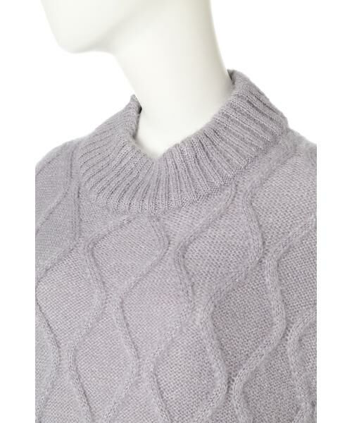 ＊＊PROPORTION BODY DRESSING / プロポーションボディドレッシング　 ニット・セーター | 《EDIT COLOGNE》ダイヤ柄ニット | 詳細4