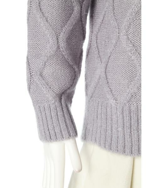 ＊＊PROPORTION BODY DRESSING / プロポーションボディドレッシング　 ニット・セーター | 《EDIT COLOGNE》ダイヤ柄ニット | 詳細6