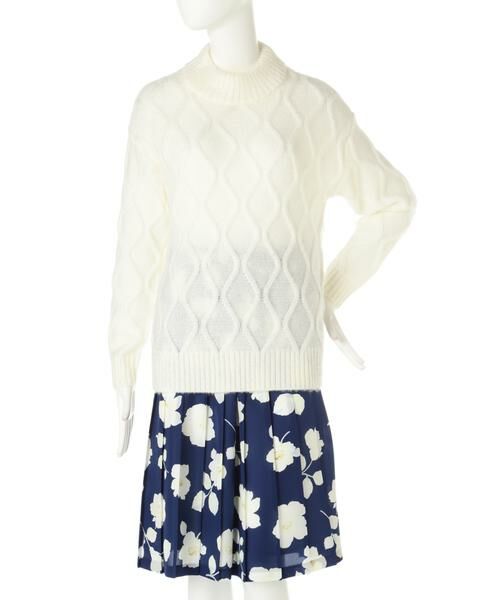 ＊＊PROPORTION BODY DRESSING / プロポーションボディドレッシング　 ニット・セーター | 《EDIT COLOGNE》ダイヤ柄ニット | 詳細8