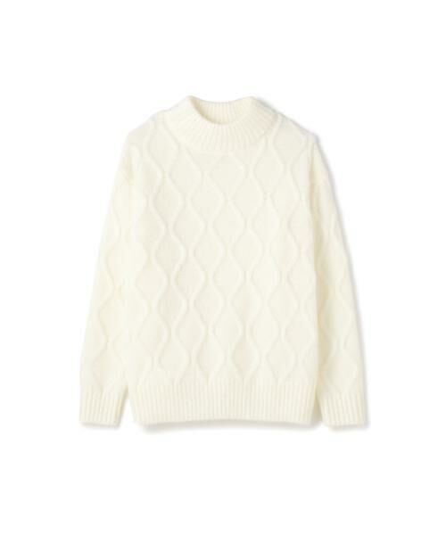 ＊＊PROPORTION BODY DRESSING / プロポーションボディドレッシング　 ニット・セーター | 《EDIT COLOGNE》ダイヤ柄ニット（エクリュ1）