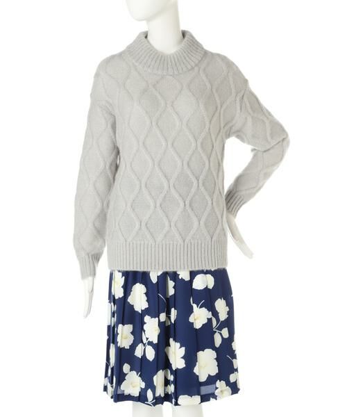 ＊＊PROPORTION BODY DRESSING / プロポーションボディドレッシング　 ニット・セーター | 《EDIT COLOGNE》ダイヤ柄ニット | 詳細10