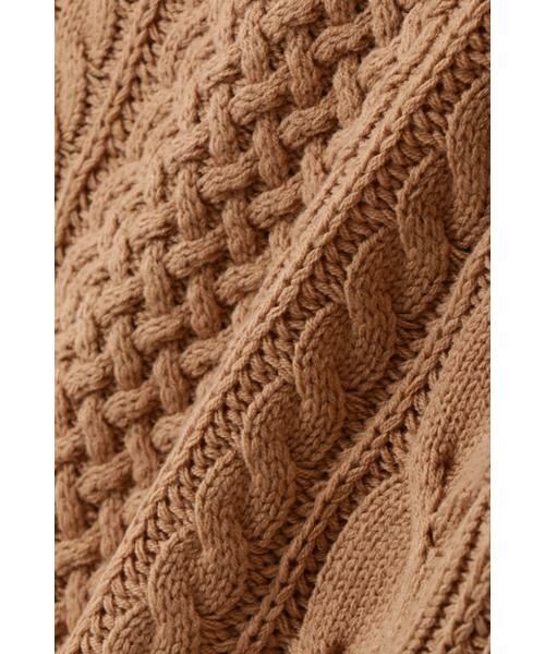 ＊＊PROPORTION BODY DRESSING / プロポーションボディドレッシング　 ニット・セーター | 《EDIT COLOGNE》ケーブルスティッチニット | 詳細9