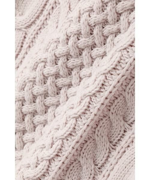 ＊＊PROPORTION BODY DRESSING / プロポーションボディドレッシング　 ニット・セーター | 《EDIT COLOGNE》ケーブルスティッチニット | 詳細11