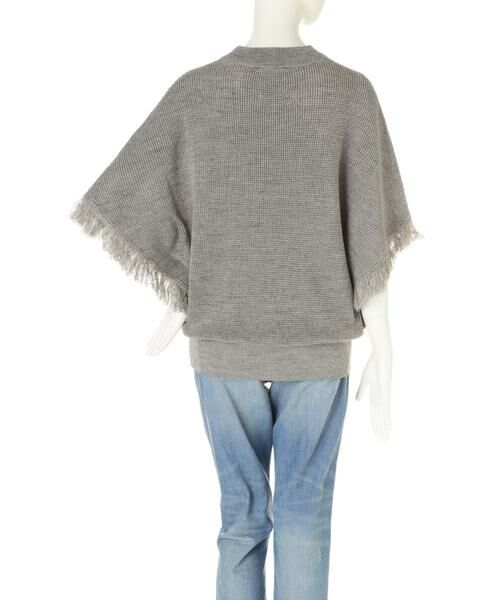 ＊＊PROPORTION BODY DRESSING / プロポーションボディドレッシング　 ニット・セーター | 《BLANCHIC》フリンジポンチョ | 詳細9