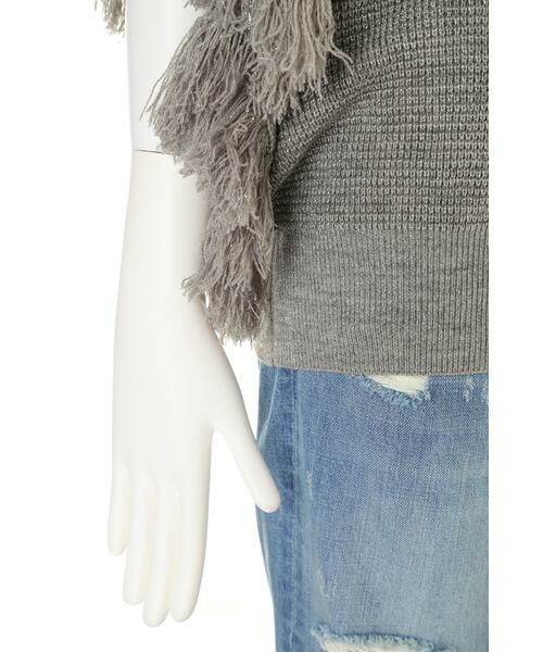 ＊＊PROPORTION BODY DRESSING / プロポーションボディドレッシング　 ニット・セーター | 《BLANCHIC》フリンジポンチョ | 詳細13