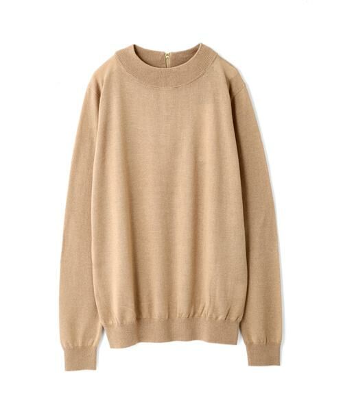 ＊＊PROPORTION BODY DRESSING / プロポーションボディドレッシング　 ニット・セーター | BASICハイネックニット（キャメル1）