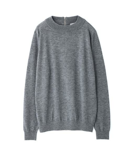 ＊＊PROPORTION BODY DRESSING / プロポーションボディドレッシング　 ニット・セーター | BASICハイネックニット（トップグレー1）