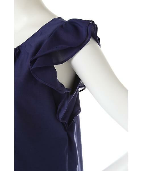 シャイニーボイルラッフル袖ブラウス シャツ ブラウス Proportion Body Dressing プロポーションボディドレッシング ファッション通販 タカシマヤファッションスクエア