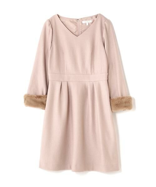 セール ポイントファーワンピース ワンピース Proportion Body Dressing プロポーションボディドレッシング ファッション通販 タカシマヤファッションスクエア