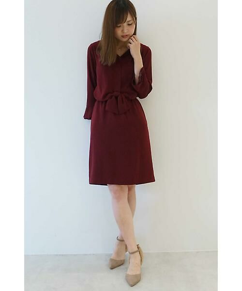 セール ツイストリボンワンピース ワンピース Proportion Body Dressing プロポーションボディドレッシング ファッション通販 タカシマヤファッションスクエア